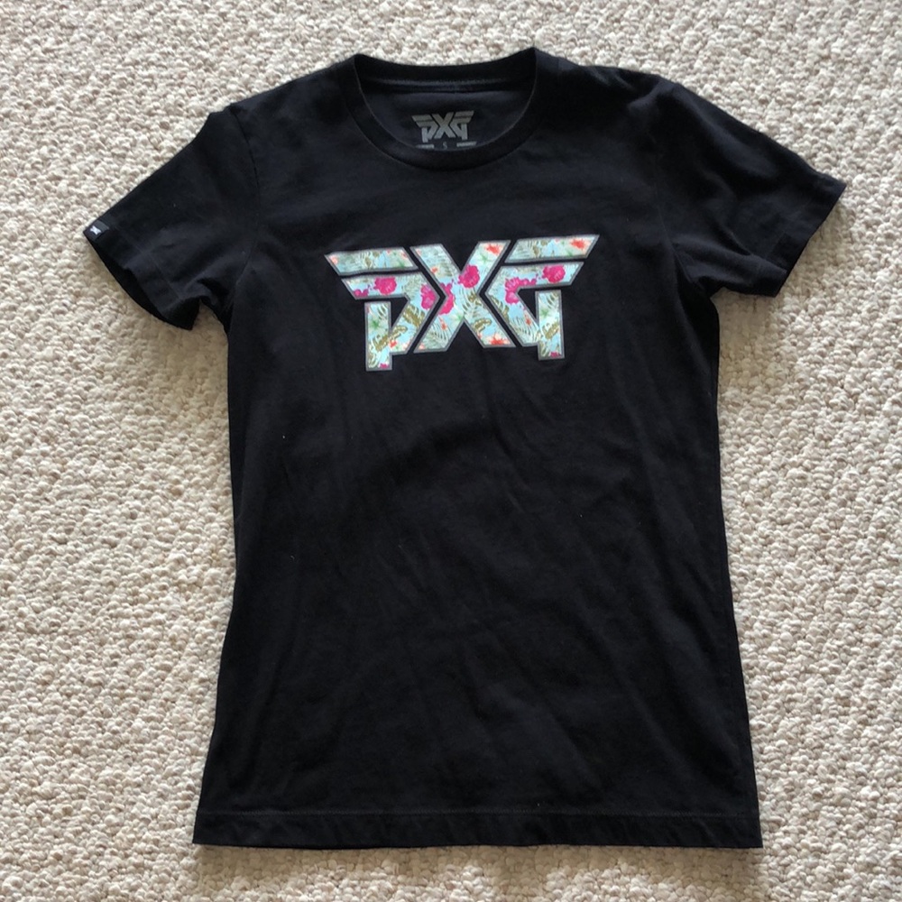 Ladies PXG Small Aloha Print T-Shirt